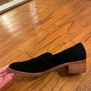 Soludos Women’s Black Suede Loafers